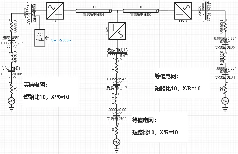 混合多端直流输电系统 混合多端直流输电系统