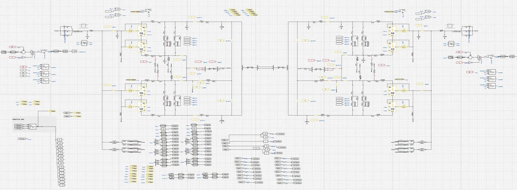 直流系统电气拓扑模型